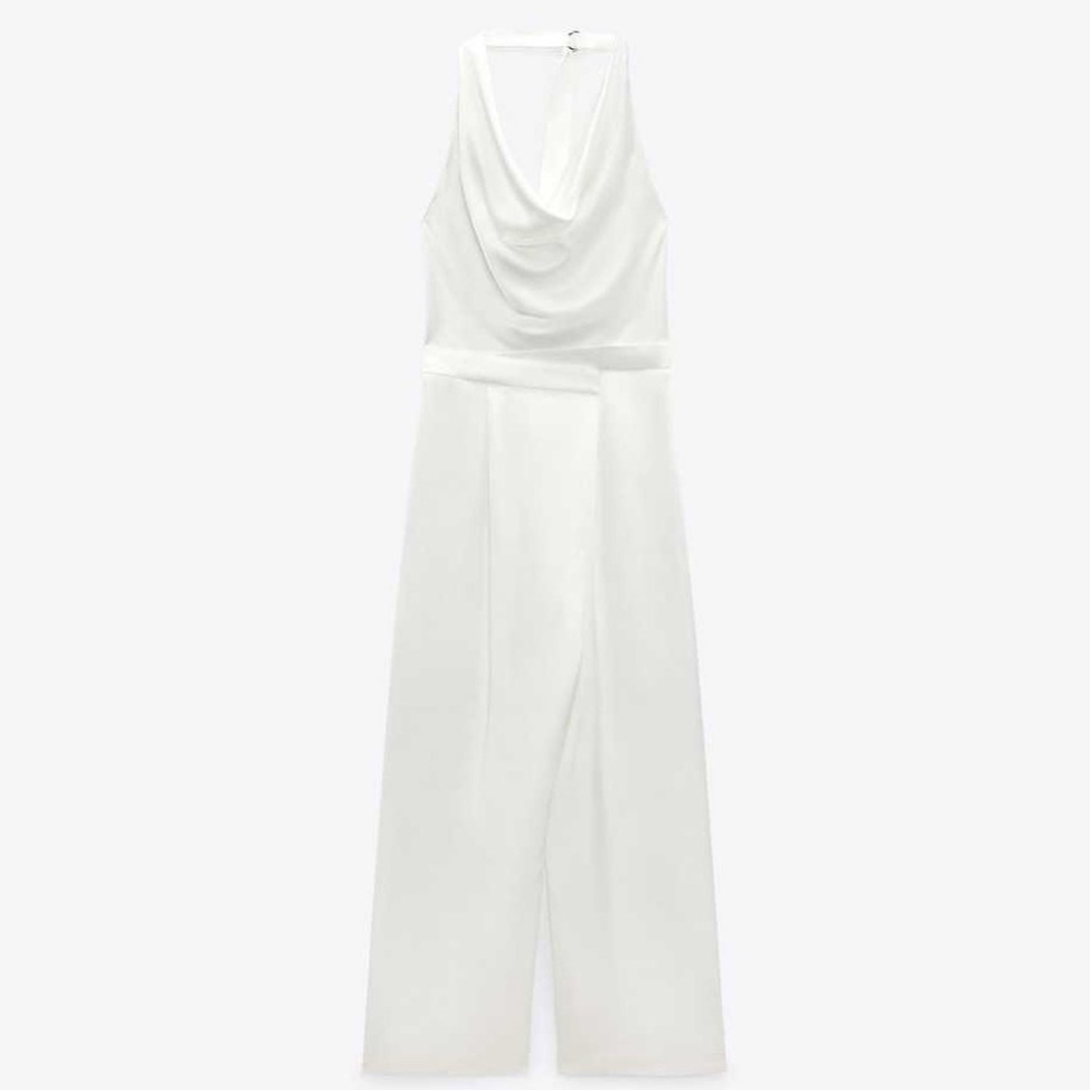 Zara Satin Jumpsuit - Picture 4 of 7